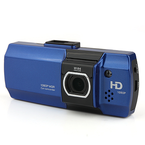 AT550 2.7Inch HD 1080P Car Camcorder HDMI G-sensor Black + Blue